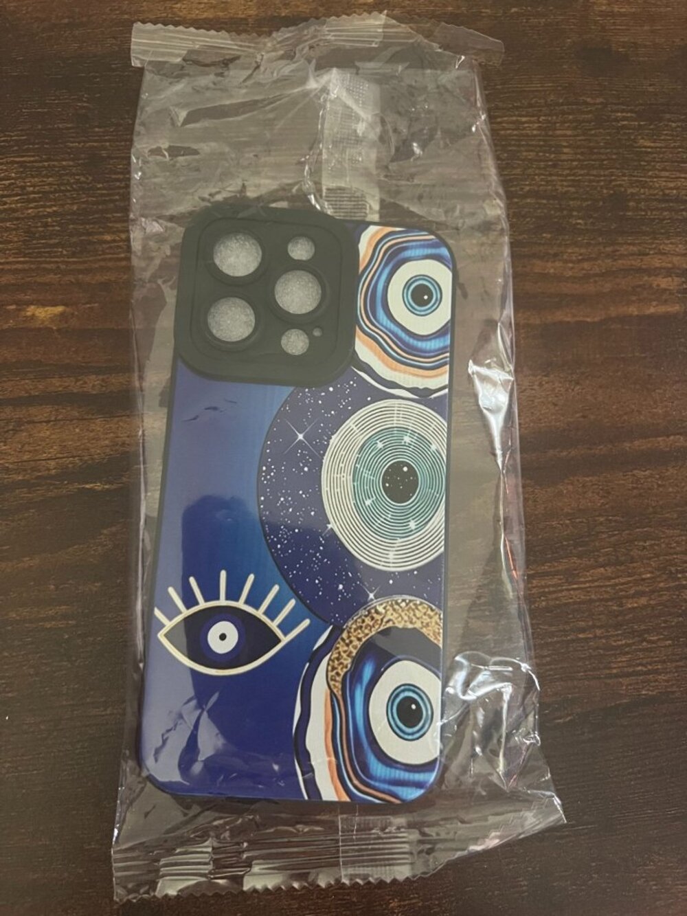 Eye Pattern iPhone 13 Pro Protective Case Evil Eye Blue Design New In Packaging